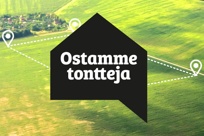 Ostamme tontteja